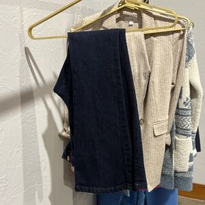 Banana Republic Dark Blue Dress Jeans